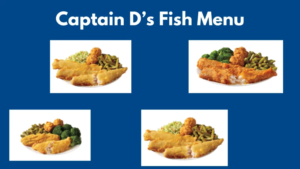 Captain D’s Fish Menu