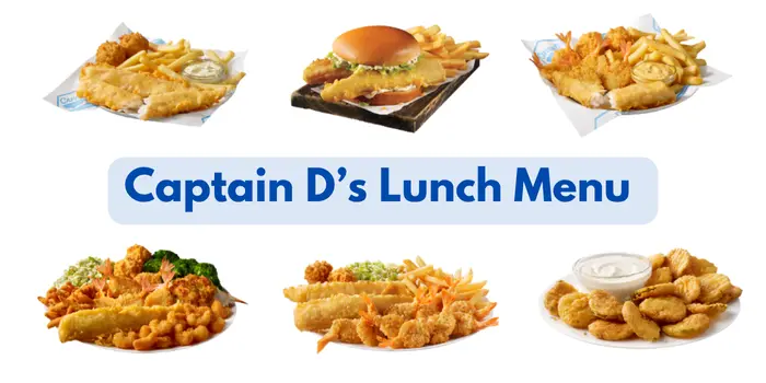 Captain D’s Lunch Menu With Prices