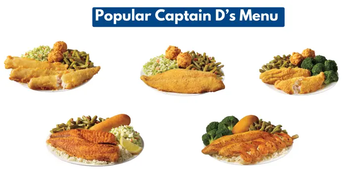 Popular Captain D’s Menu 